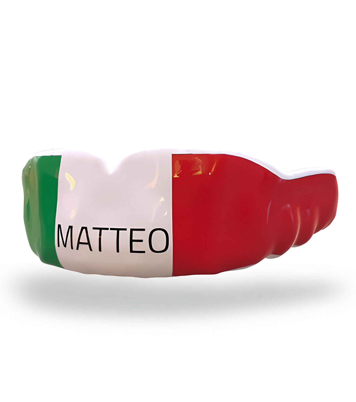 Italien Flagge - Boil and Bite Mundschutz (wasserformbar)