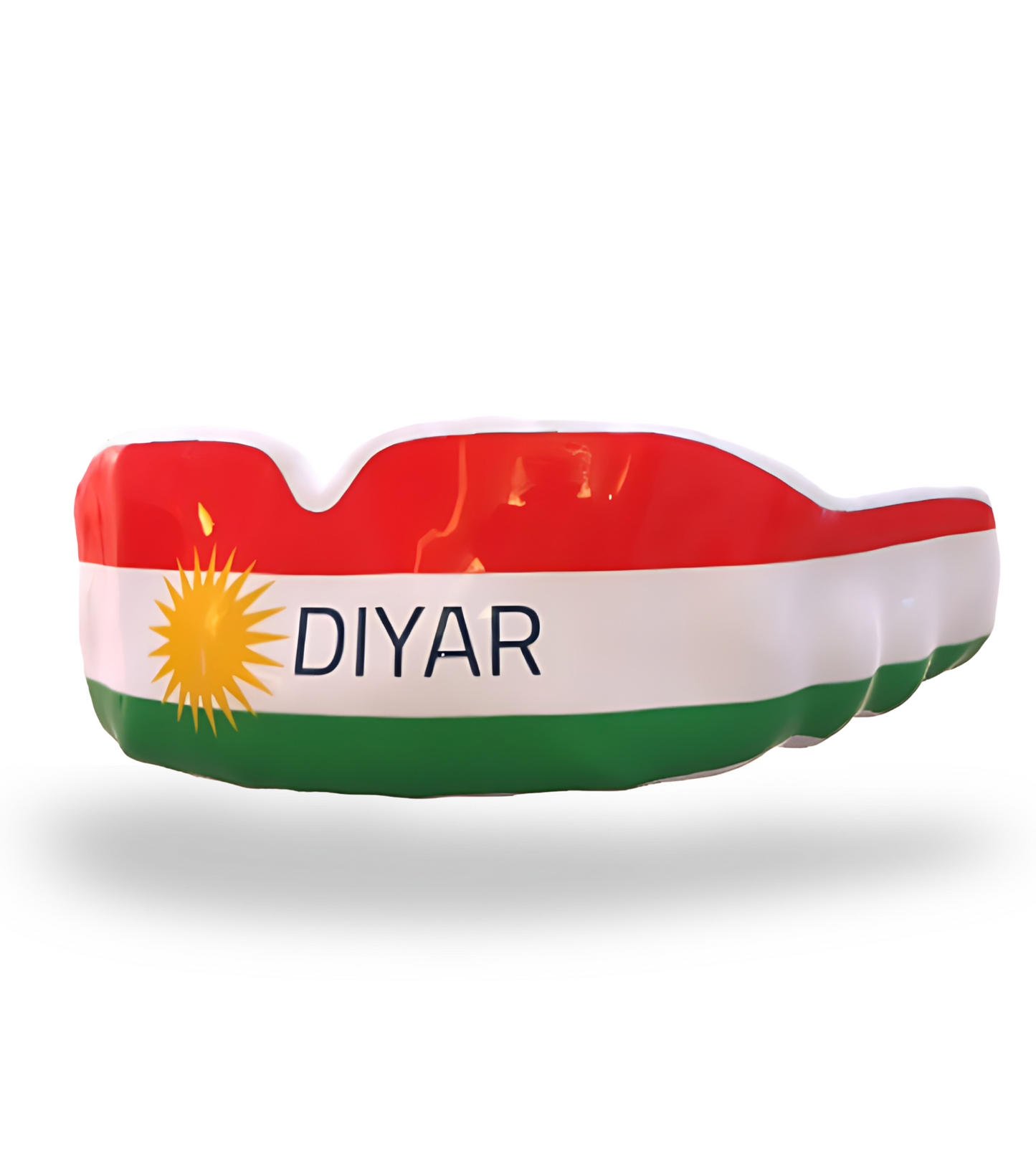 Kurdistan Flagge - Boil and Bite Mundschutz (wasserformbar)