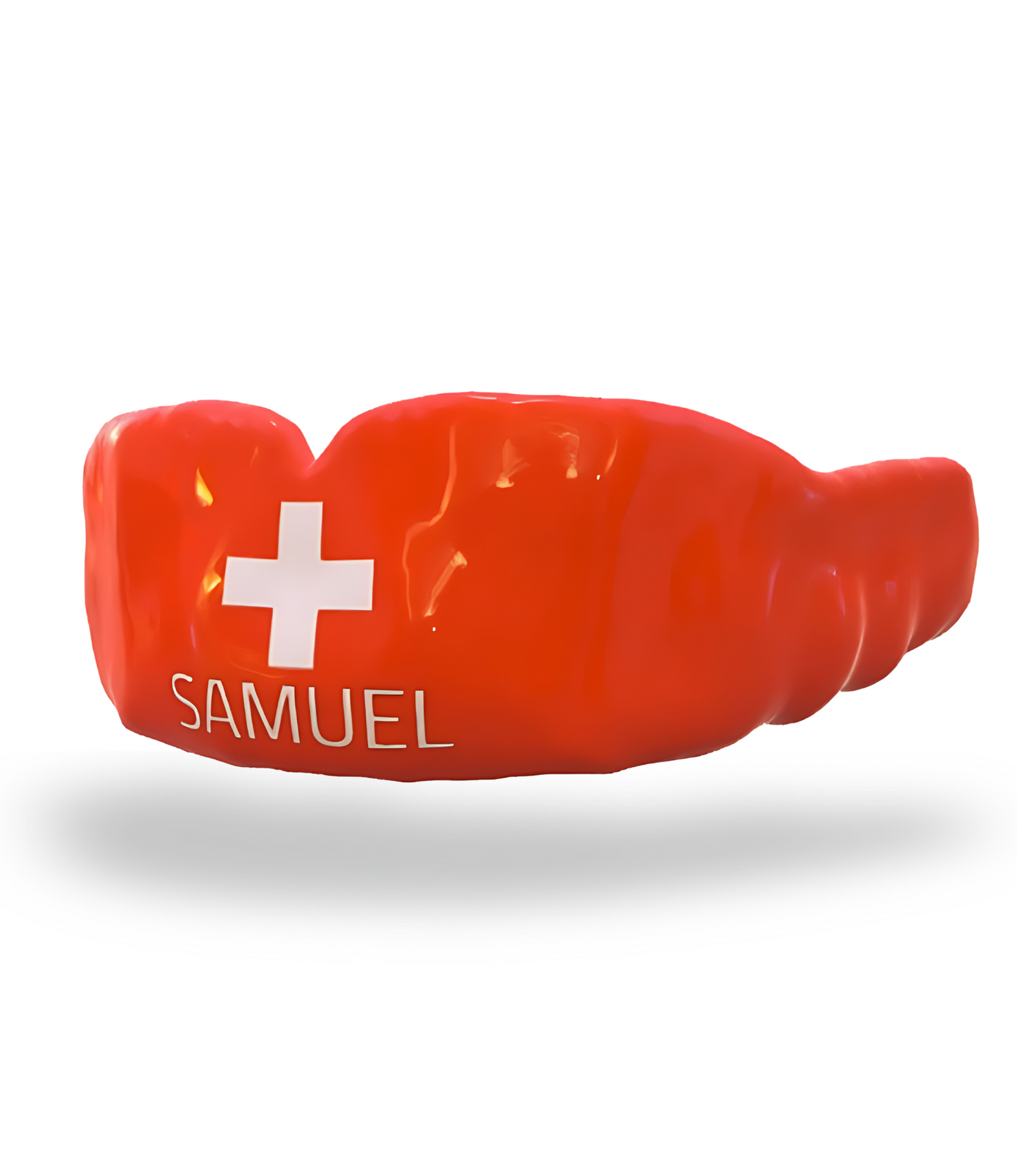 Schweiz Flagge - Maßgefertigter Mundschutz mit Abdruckset