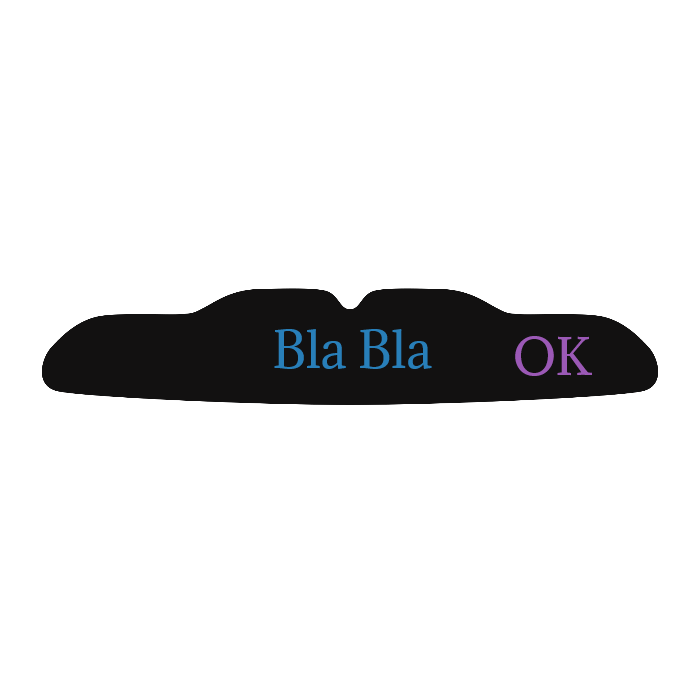 Selbst Designen - Maßgefertigter Mundschutz mit Abdruckset