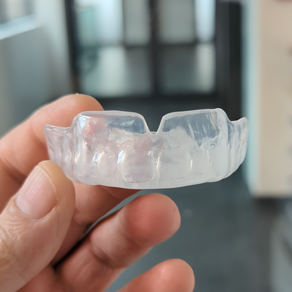 Einfarbiger Maßgefertigter Mundschutz mit Abdruckset